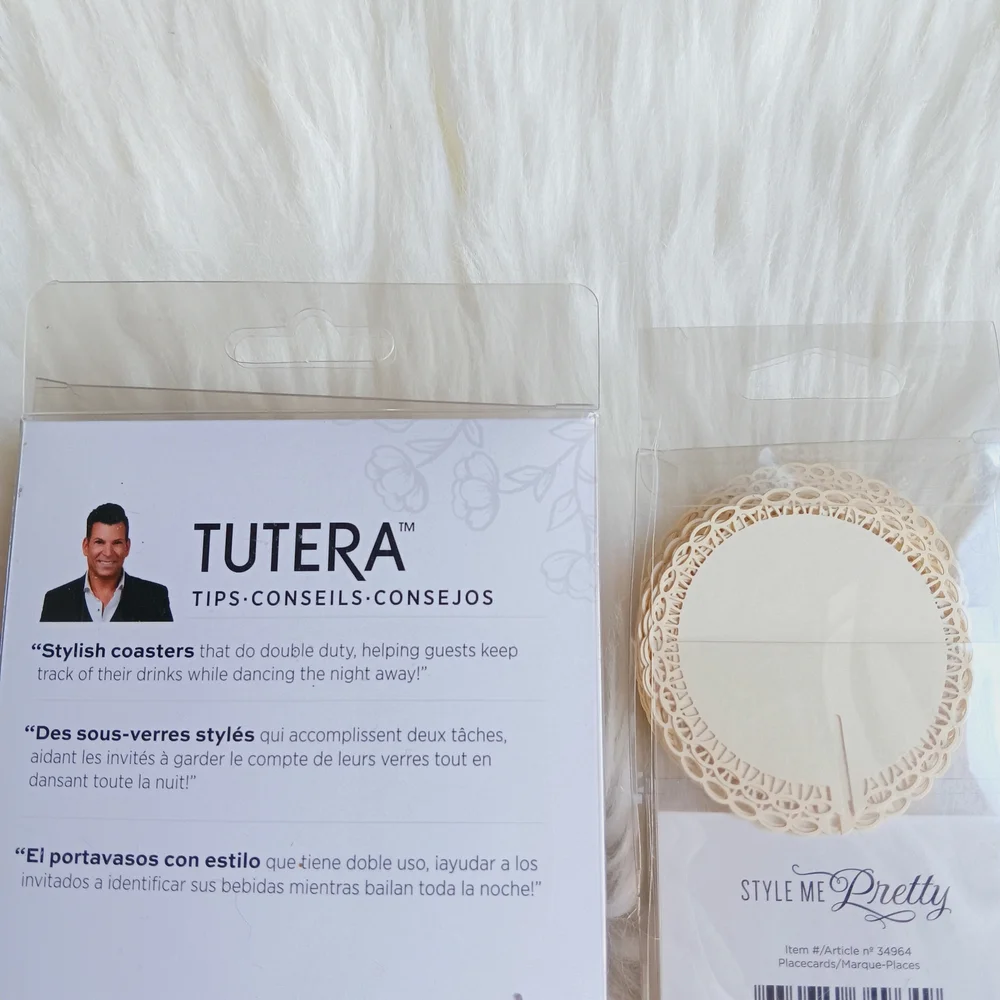 Wedding Coasters and Placecards